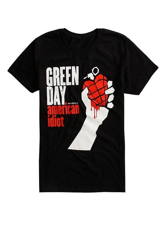 American Idiot Green Day Logo - Green Day American Idiot T-Shirt
