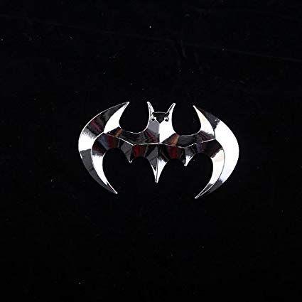 Cool Batman Logo - (1) 3D Batman Bat Logo Metal Style JDM Euro Cool Funny