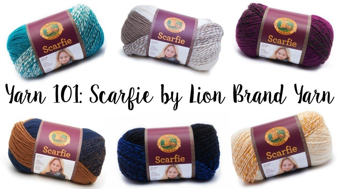 Lion Brand Yarn Logo - Yarn 101: Scarfie from Lion Brand Yarn, Episode 355 - YouTube