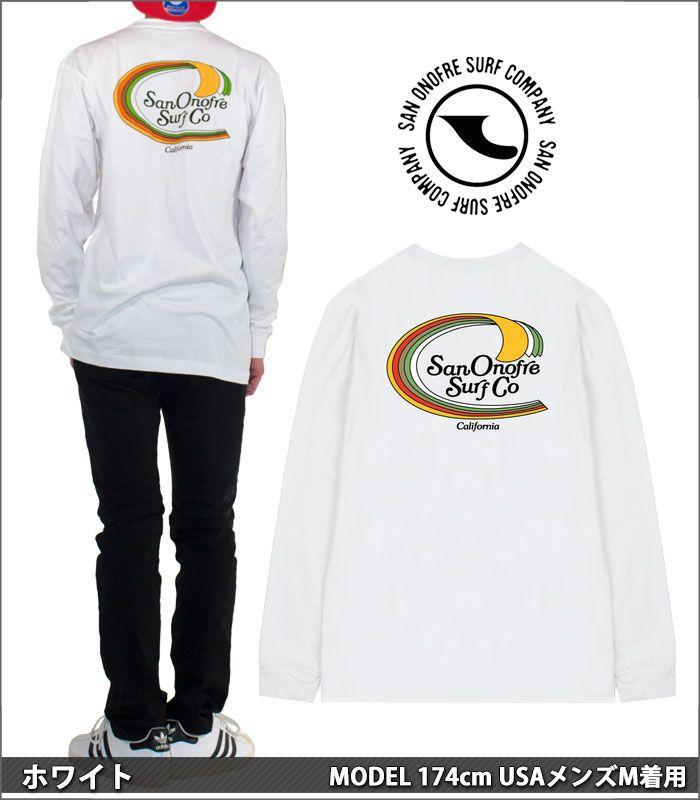 American Surf Company Logo - PLAYERZ: San Onofre Surf Company Logo T Shirt Long Sleeves T Shirt