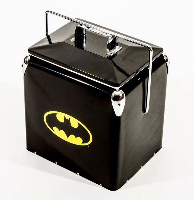 Cool Batman Logo - Batman Logo Retro Cooler - Cool Box - FiftiesStore.com
