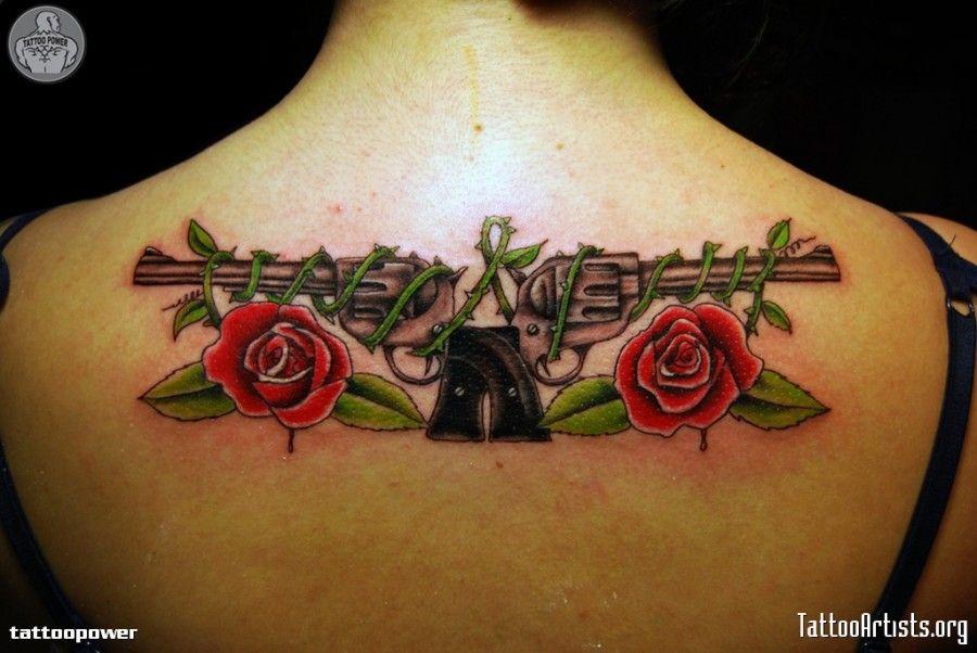 Guns and roses memorial tattoo  tippingtattoo