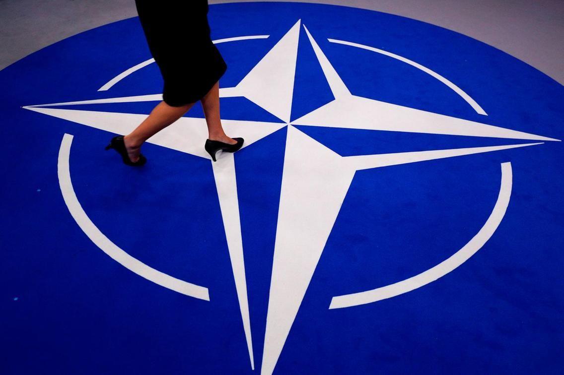 Nato Logo - Nato chief in full self-defence mode as Trump train rolls into ...