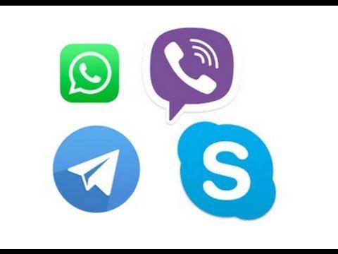 Viber Whats App Logo - Viber Skype WhatsApp Telegram On Windows 7 8 10