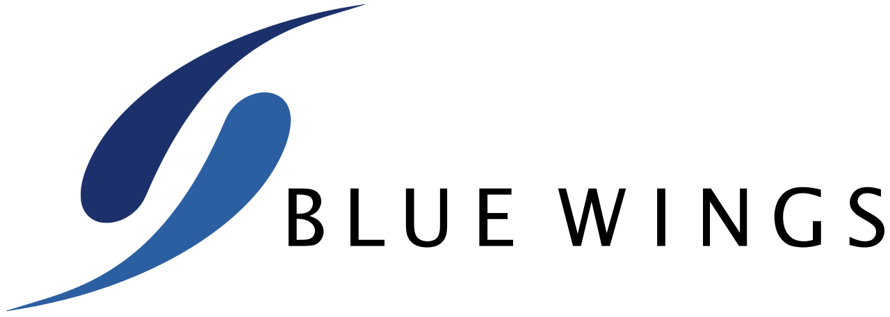 Wings as Logo - File:Blue Wings Logo.svg
