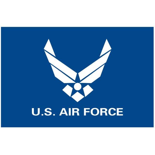 Blue Wings Logo - Free shipping 90 x 150cm USAF United States Air Force Blue Wings