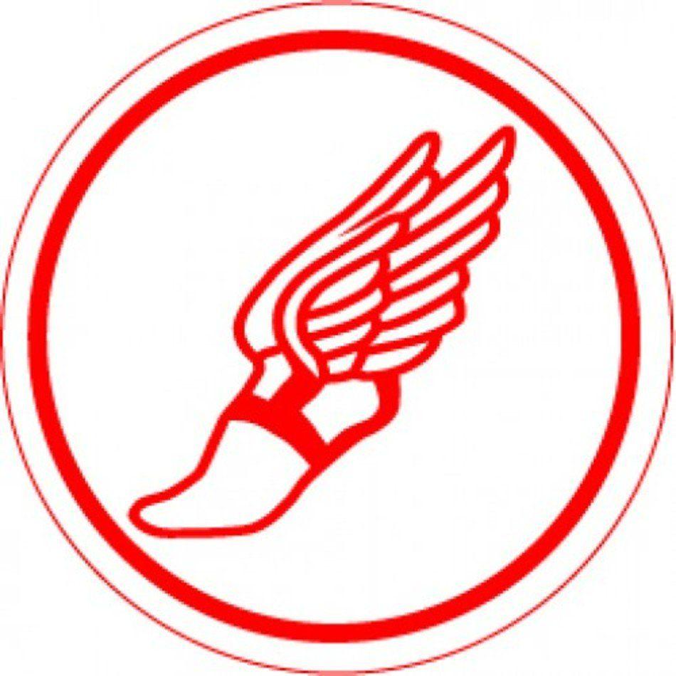 Red Foot with Wing Logo - Red Foot With Wing Logo free image