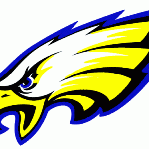 Yellow and Blue Eagle Logo - Catholic High School Athletic Association (CHSAA) – St. Peters Boys ...