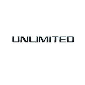 Jeep Unlimited Logo - Amazon.com: 3d Emblem UNLIMITED for JEEP WRANGLER UNLIMITED Chrome ...