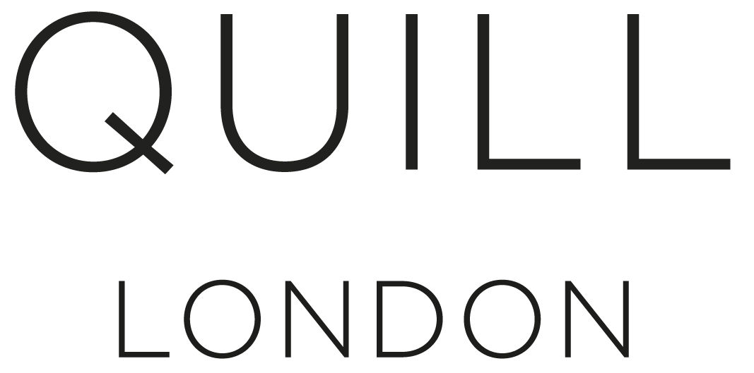 Black and White Quill Logo - NEWS / We're in Somerset House Gift Shop! – Quill London