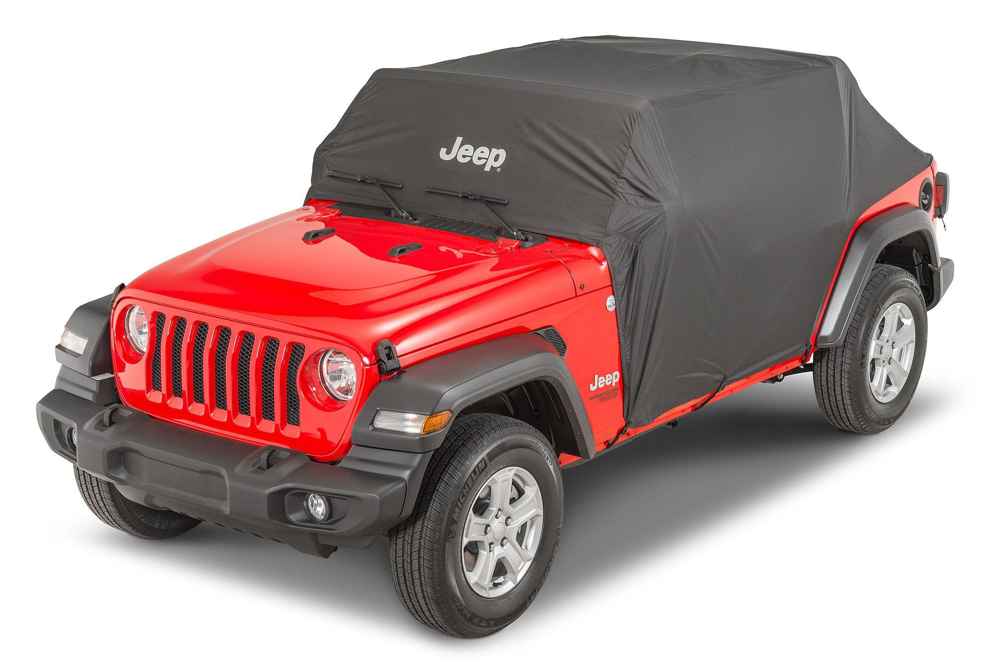 Jeep Unlimited Logo - Mopar 82215370 Jeep Logo Cab Cover for 18-19 Jeep Wrangler Unlimited ...