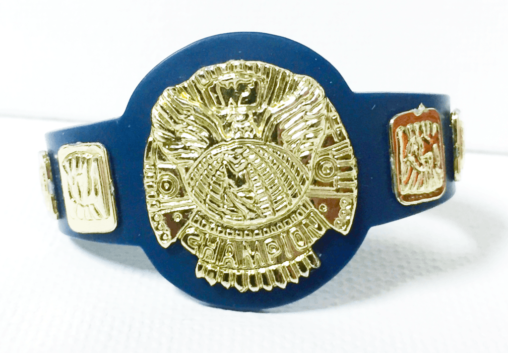 Yellow and Blue Eagle Logo - WWE Wrestling Champion Action Figure Eagle Belt - Blue | Integral 3 ...