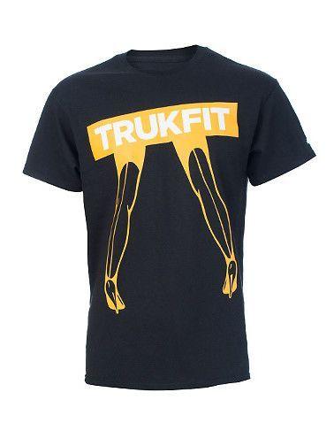 All Trukfit Logo - TRUKFIT Crew neck tee Short sleeve design Screen print logo graphic ...