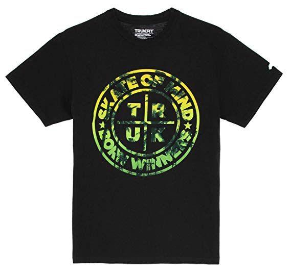 Trukfit the Crew Logo - Trukfit Men's Destination Crewneck T Shirt Black S