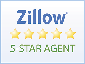 Zillow 5 Star Agent Logo - Our Zillow Clients Love Us! Check Out Our Five Star Reviews. Live