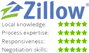 Zillow 5 Star Agent Logo - Listed & Sold by Tarvin