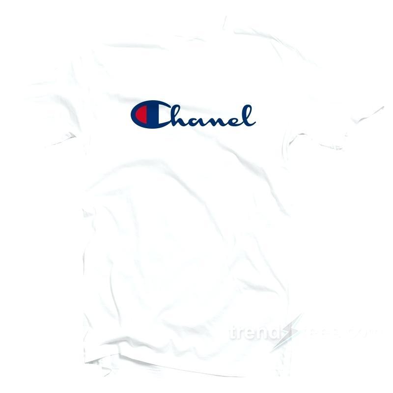 Custom Chanel Logo - chanel logo t shirt