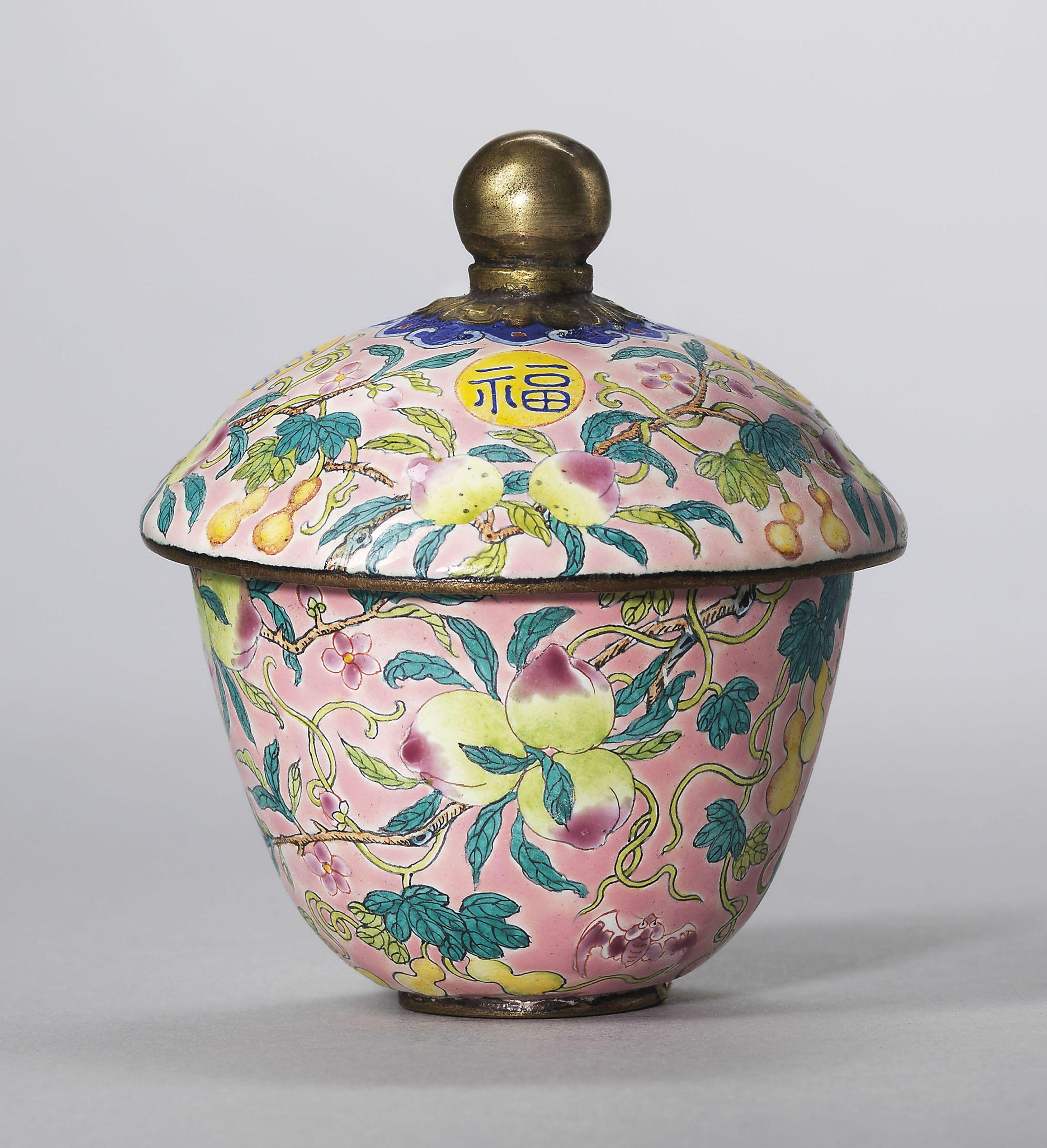 Yellow Flower Red Outline Company Logo - A guide to the symbolism of flowers on Chinese ceramics | Christie's
