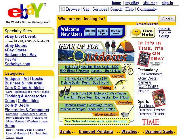 eBay Original Logo - 10 Entertaining eBay Facts You Might Not Know