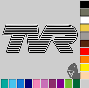eBay Original Logo - TVR Original Logo! GLOSS or MATTE! Vinyl Decal Sticker Car, Van ...
