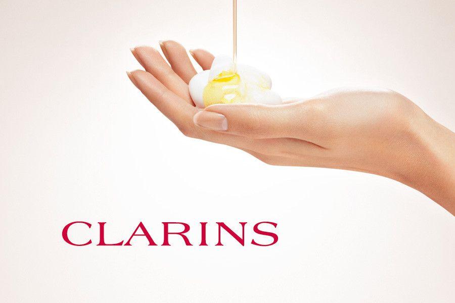 Clarins Logo - Clarins Gold Salon Specials | Pruners Hair & Beauty