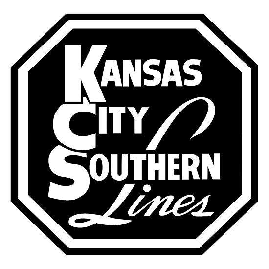 Southern Railway Logo - kansas city southern railway logo in black Photographic Prints