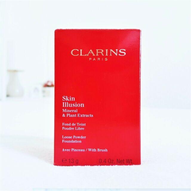 Clarins Logo - Clarins Skin Illusion Loose Powder Foundation 113 Chestnut 13g