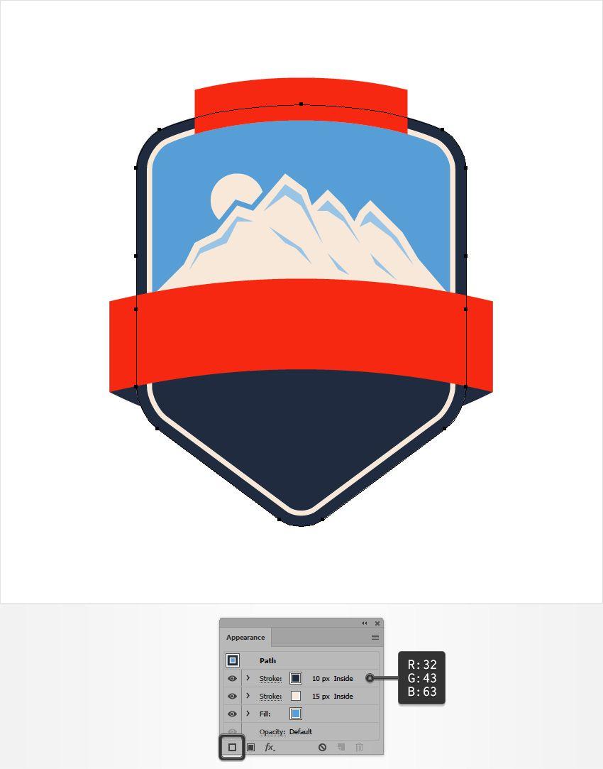 R Mountain Logo - How to Create a Mountain Rescue Unit Badge in Adobe Illustrator