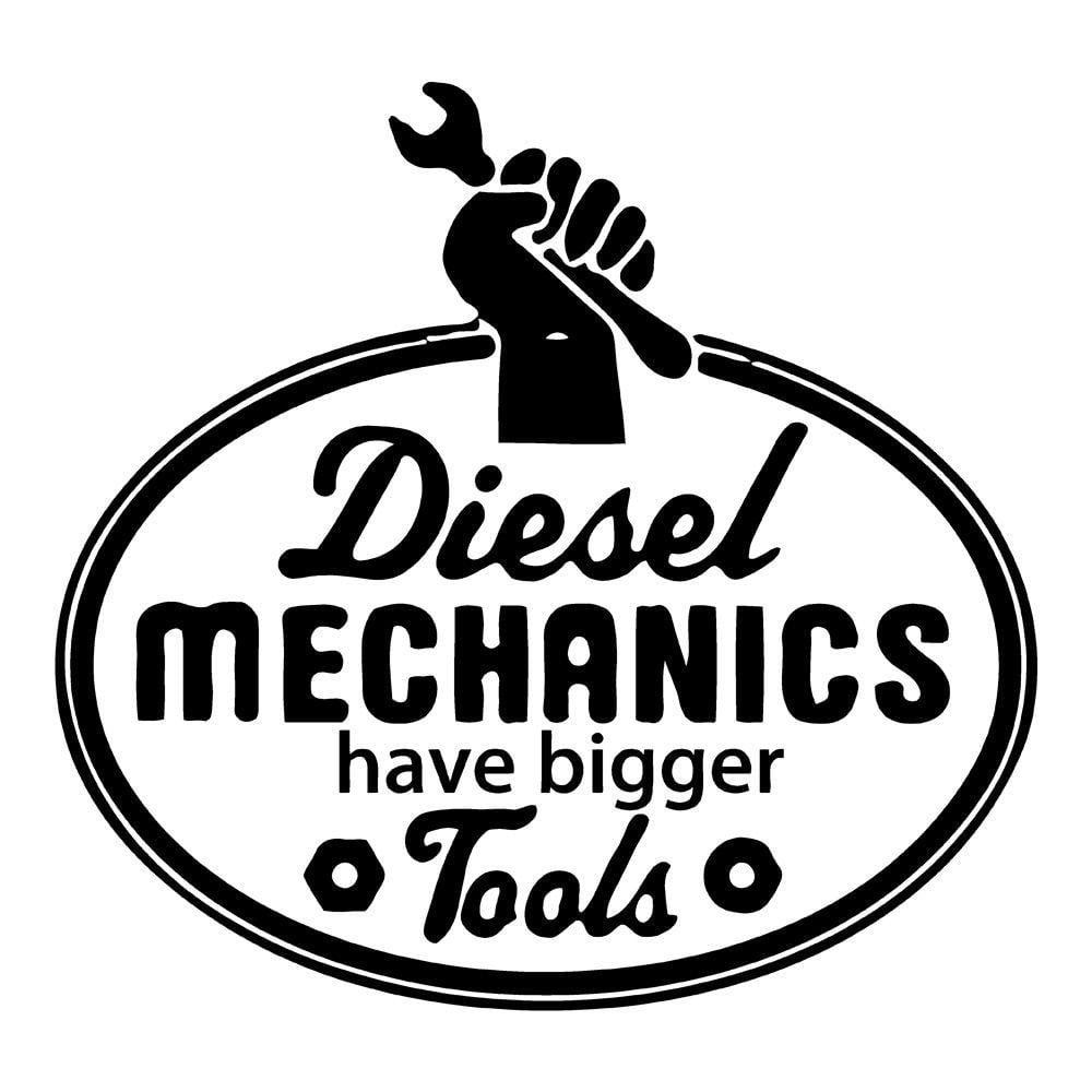 Diesel Mechanic Logo - Diesel Mechanics | Funny Stickers | Car Decals | Toolbox