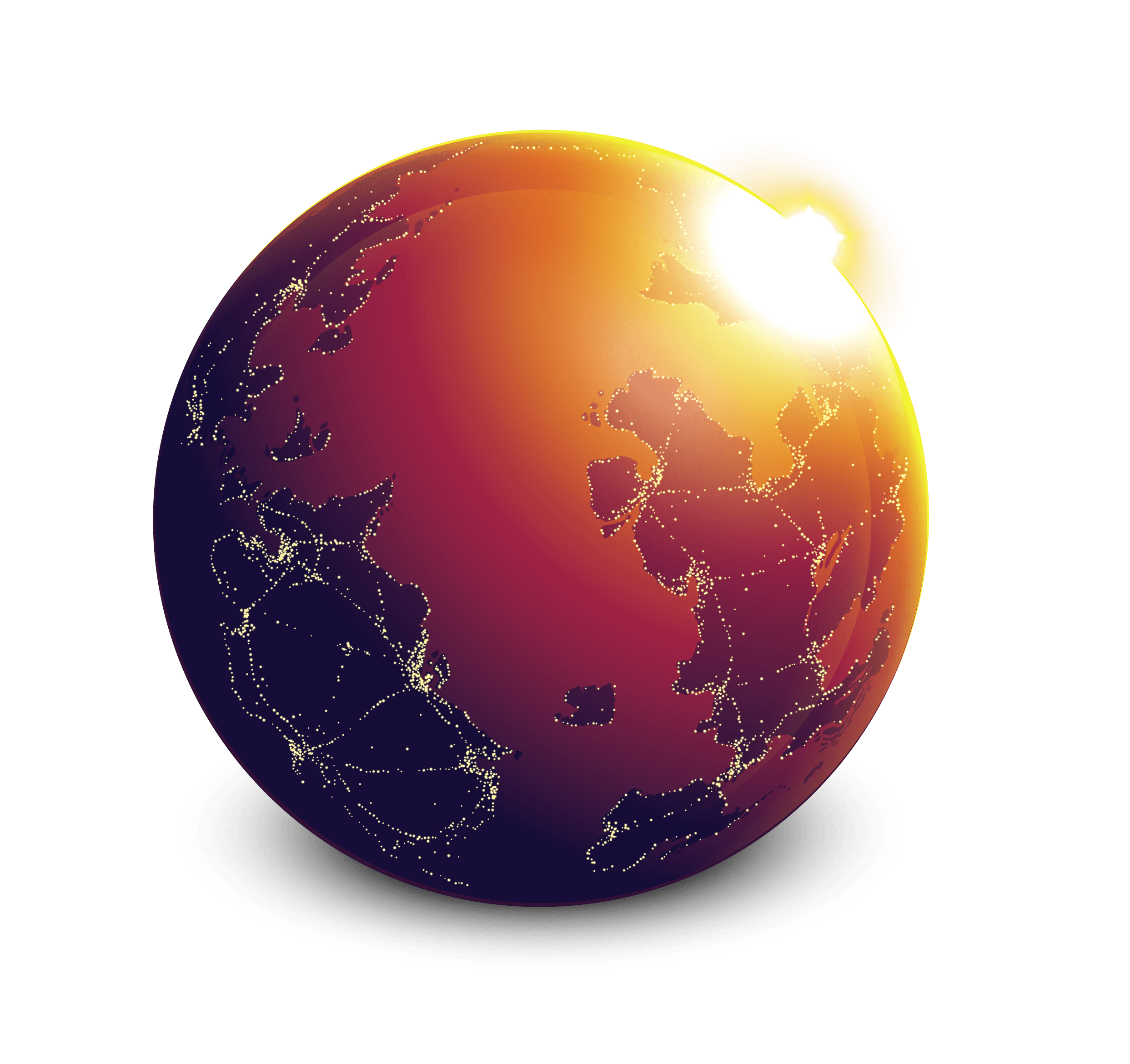 Firefox Globe Logo - Mozilla Firefox Aurora logo 2013.png