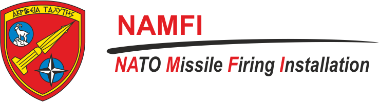 Missile Red Logo - Emblem – NAMFI (NATO MISSILE FIRING INSTALLATION)