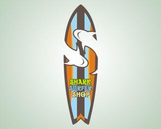 Surfer Logo - Shark Surfer Logo Designed by Corobori | BrandCrowd