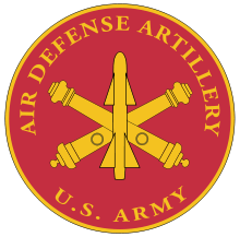 Missile Red Logo - Air Defense Artillery Branch