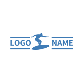 Surfer Logo - Free Surf Logo Designs. DesignEvo Logo Maker