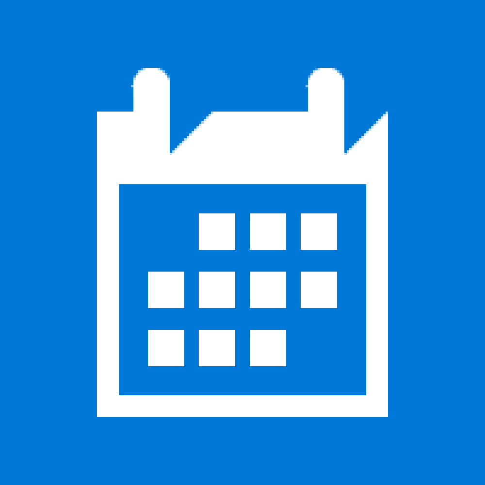 Calendar Logo - Calendar (Microsoft service) | Logopedia | FANDOM powered by Wikia