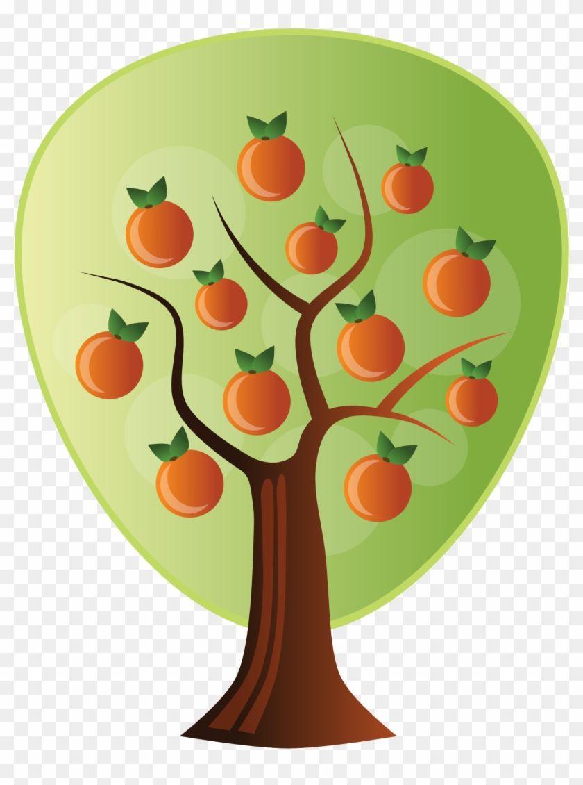 Orange Tree Circle Logo - Abstract Crops Orange Tree 1969px 306 - Orange Tree Vector Png ...