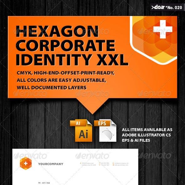 Hexagon Corporate Logo - Hexagonal Logo Stationery and Design Templates