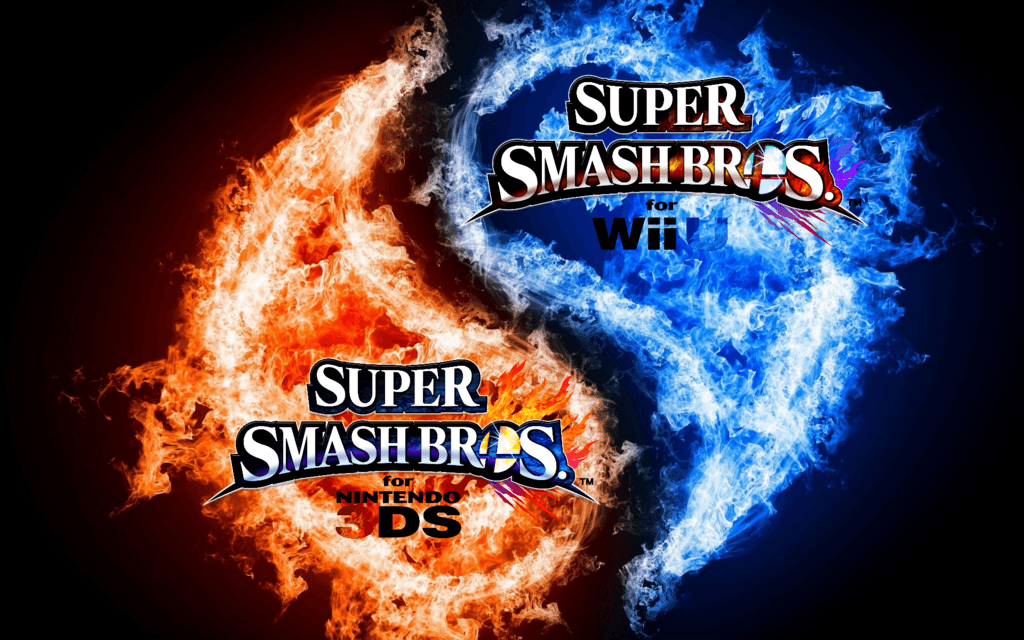 Epic Super Smash Bros Logo - Super Smash Bros. Wii U 3DS Logo Wallpaper