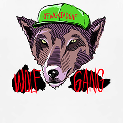 Odd Future Wolf Logo - Ofwgkta Odd Future Wolf Gang Kill Them All Wolf Head Logo T Shirt ...