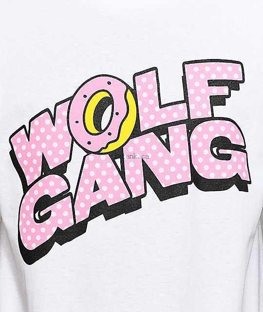Odd Future Wolf Logo - Odd Future Wolf Gang Polka Dot White T-Shirt New discounts - XL ...