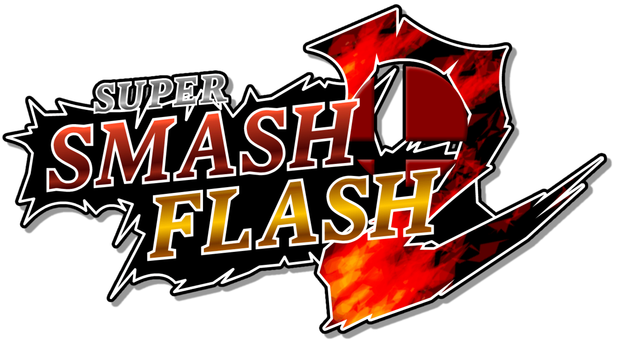 Epic Super Smash Bros Logo - Super Smash Flash 2