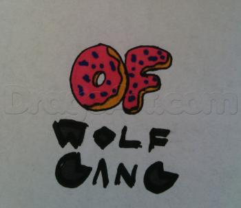Odd Future Wolf Logo - How To Draw The Odd Future Wolf Gang Logo, Step by Step, Band Logos ...