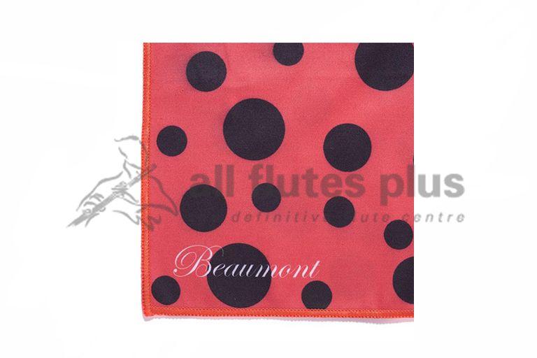 Beaumont Instrument Logo - Beaumont Small Microfibre Instrument Polishing Cloth-Ladybird