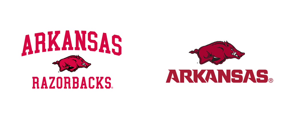 Arkansas Logo - Brand New: New Identity and Uniforms for Arkansas Razorbacks by Nike