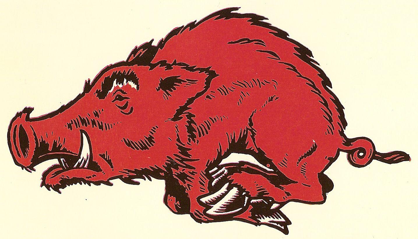 Razorback Logo - What year was this Razorback logo introduced?