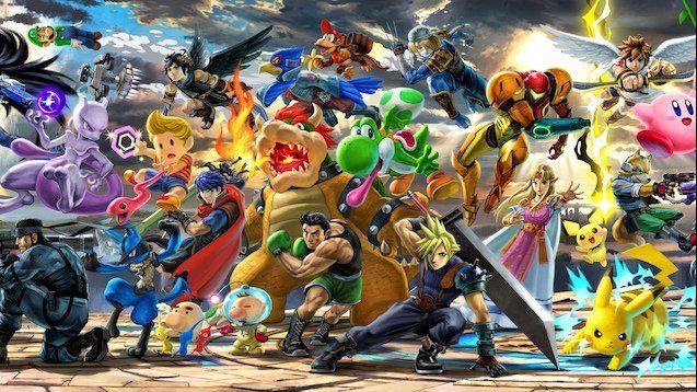 Epic Super Smash Bros Logo - Video: Major Nintendo icons star in epic Super Smash Bros. Ultimate ...