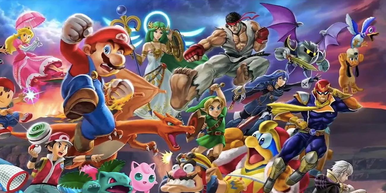 Epic Super Smash Bros Logo - Smash Bros. Ultimate' Roster: New Character Easter Egg Spotted in ...