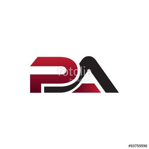 PA Logo - Modern Initial Logo PA Stock Image And Royalty Free Vector Files