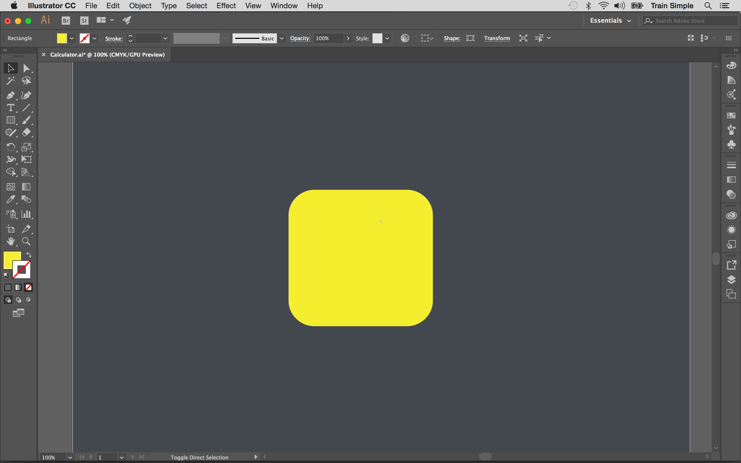 Into Now App Logo - How to create an app icon in Illustrator
