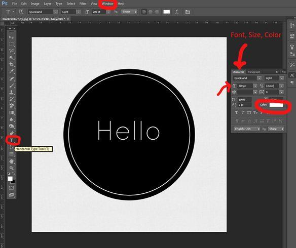 Custom Circle Logo - How to Create a Custom Circle Logo for a 16 x 16 Canvas – using ...